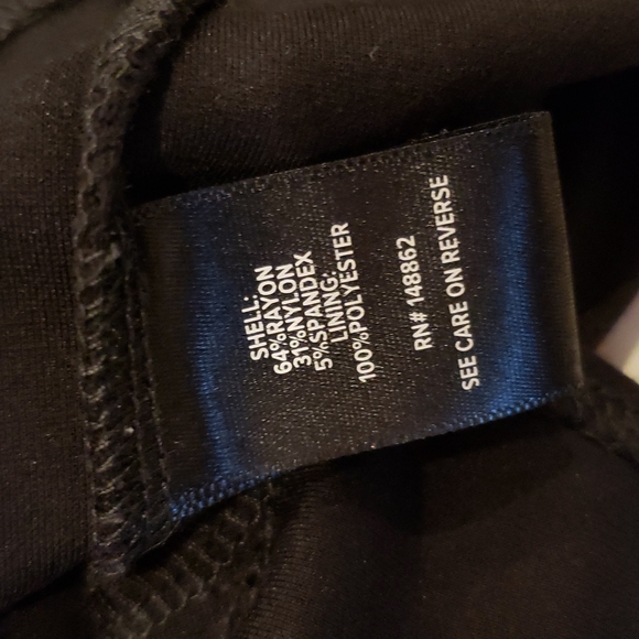 TORRID Black Premium Ponte Knit Bodycon Cocktail Dress sz 20 Women's Plus LBD - Picture 8 of 13